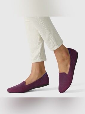Rothy’s The Loafer in Berry Lattice •size 9